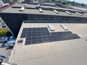 Installazione impianto fotovoltaico chiavi in mano su capannone a Rubano (PD)